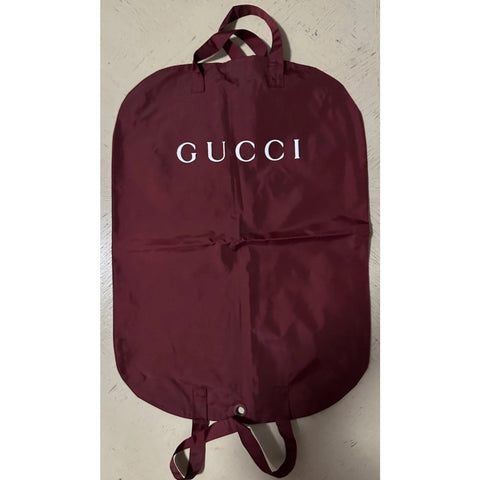 Brand New Gucci Garment Suit, Any Clothing Unisex Burgundy Bag