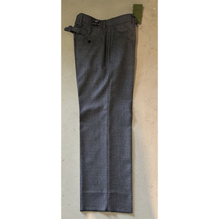 Gucci Men’s Wales Wool Dress Pants Black/Grey/Brown 32 US/48 Eu New $1100