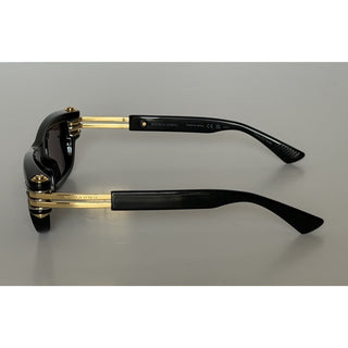 Bottega Veneta Unisex Bolt Squared Sunglasses Black BV1308S Made in Japan NIB