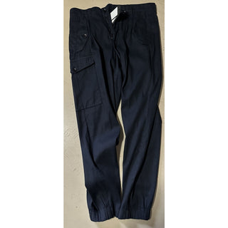 NWT $875 Giorgio Armani Men Linen/Cotton Jogging Cargo Pants Navy 36 US/52 Eu