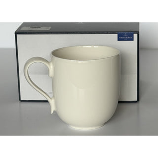 Villeroy & Boch For Me White Premium Porcelain Coffee Mugs Set of 2 Germany NIB