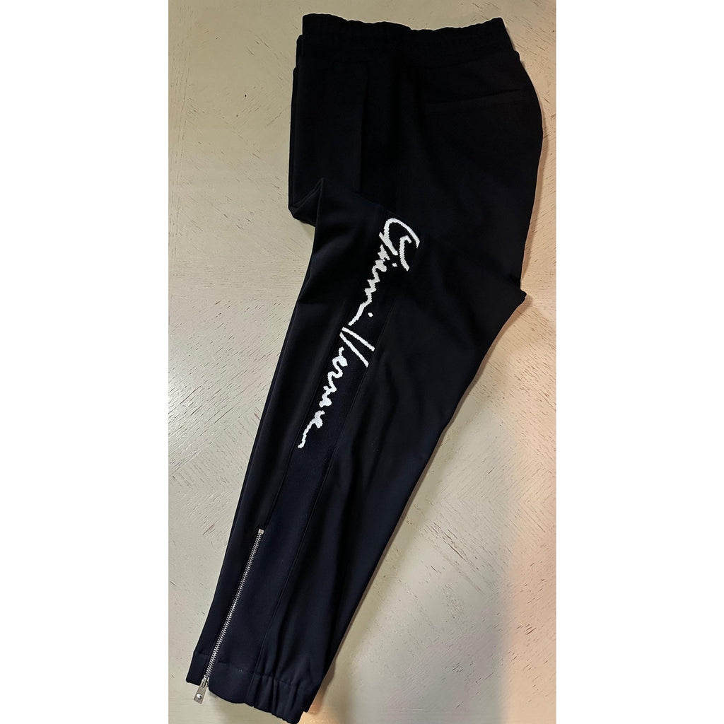Versace Men's Black Mitchel Fit Pants Size Small Made in Italy A86887 NWT $850