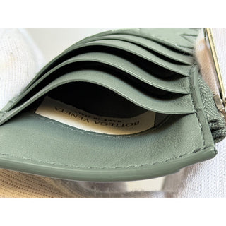 Bottega Veneta Men's Intrecciato Leather Card Case Slate 691379 Italy NIB $520