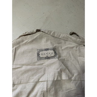 Brand New Gucci Garment Suit, Any Clothing Unisex LT Brown Bag