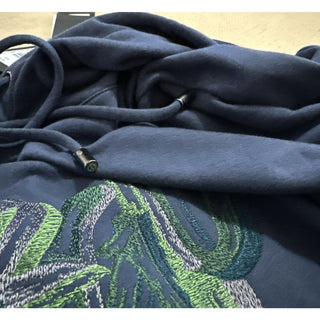 Giorgio Armani Men hoodie Pullover Blue L ( 52 Eu ) Italy NWT $1995