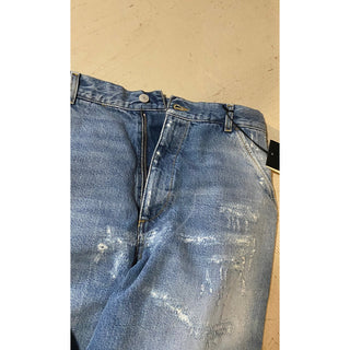 NWT $1500 Gucci Mens Short Jeans Pants Blue Size 30 US/44 Eu