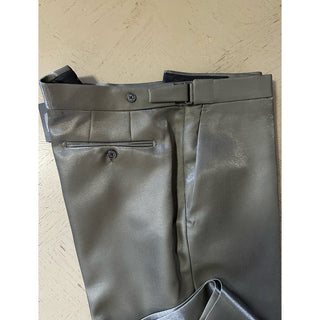 NWT $6190 TOM FORD Men Cooper Suit Silver Lurex/Gray 46 US/56 Eu