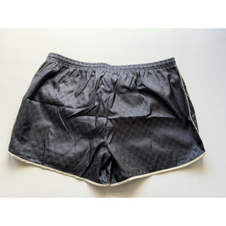 Gucci GG Supreme Monogram Bee Bermuda Shorts BlueMen 40 US (IT 56) 410571 NWT