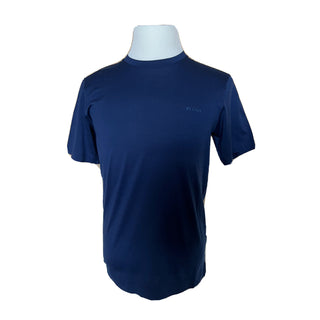 NWT $325 ZZEGNA Crewneck Blue T-Shirt Small ZZF630