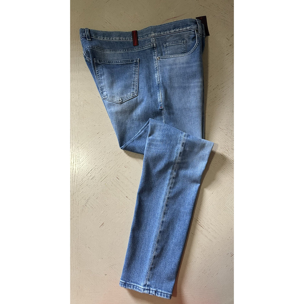 ISAIA Light Wash Jeans Pants Blue size 42 US New $850