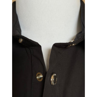 Versace Medusa Blouson Cotton Twill and Techno Black Jacket 42 US 1019187 NWT