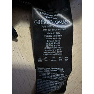 Giorgio Armani Men’s Drawstring Pants 38 US/54 Eu Navy NWT $1695 Italy