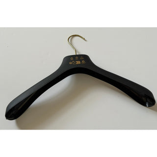 VERSACE Gray Plastic Jacket/Pants/Skirt Hanger with Gold Hardware 15x5.7x2