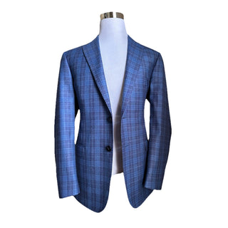 Giorgio Armani Men Sport Coat Jacket Blazer Blue 46R US/56R Eu Italy NWT $2695
