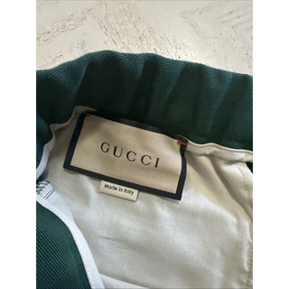 NWT $1100 Gucci Men Drawstring Short Pants Green Size 32 US/48 Eu Italy
