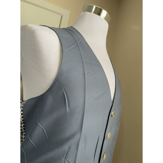 New $1500 Gucci Men Wool/Viscose Vest Gilet Blue 40 US ( 50 Eu ) Italy