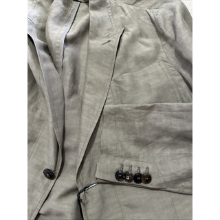 Giorgio Armani Men Light Sport Coat Jacket Blazer Beige 46R US/56R Eu NWT $2595