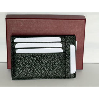 Gucci GG Jumbo Card Case Black Leather Men’s Black Wallet 812681 NIB