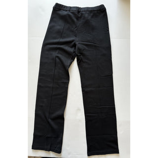 Versace Women's Black Greca Print Jogger Pants Size 8 US (42) 1008416 NWT $790