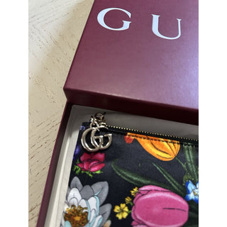 New Gucci GG Marmont small printed pouch Multicolor