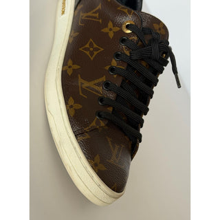 Louis Vuitton Women’s Monogram Frontrow Brown Sneakers Size 8.5 US (38.5 Eu) IT