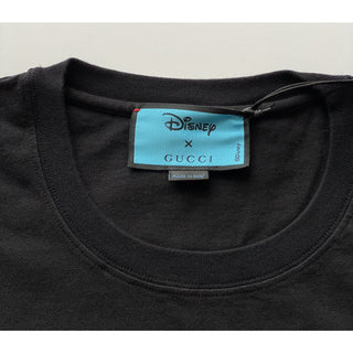 NWT Gucci Donald Duck Flash Disney Black Jersey T-Shirt Small (Oversized) 548334