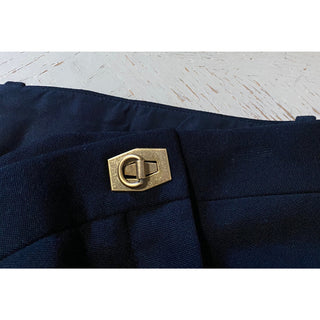 New $990 Givenchy Women Wool Cigarette Pants Black 8 US/40 It Italy