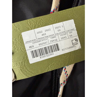 Gucci Men’s Nylon Satin Hooded Windbreaker Jacket Black 46 US (56) 68937 IT NWT