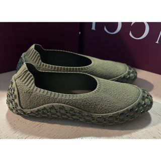 New Gucci GG Logo Sponge Sock Slip On Sneakers Green Size 42 Eu/9 US