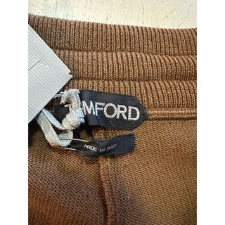TOM FORD Men Cashmere/Wool Sweatpants Pants Brown 36 US/52 Eu Italy NWT $1990