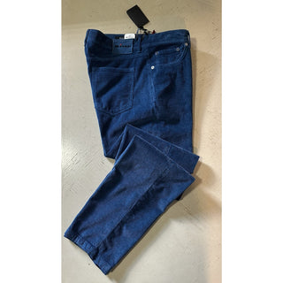 NWT $1495 Kiton Men’s Corduroy Cashmere Blend Pants Sky Blue 30 US/46 Eu Italy