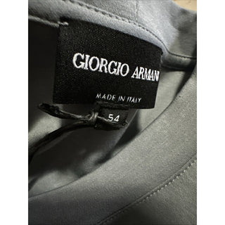 NWT $625 Giorgio Armani Mens T Shirt Gray Size 54/XL Made In Italy