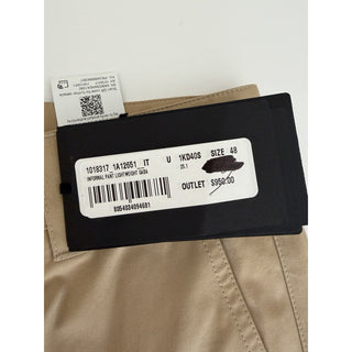 Versace Men's Beige Cotton Casual Pants 32 US (48 Eu) 1018317 IT NWT $1350