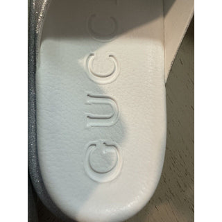 Gucci Women’s Sandal Shoes Silver 5 US ( 35 Eu ) 725541 New