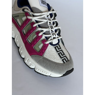 Versace Women’s Trigreca Barocco Sneakers White 9.5 US (39.5) Italy 1004182 NIB