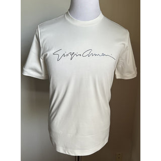 NWT Giorgio Armani Mens T Shirt White 56/XXL US Made In Italy