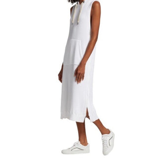 Brunello Cucinelli Rib Knit Cotton Midi Dress Size L New $3695