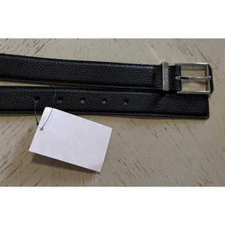 New Gucci Men’s Gucci Print Leather Belt Black 110/44 793760