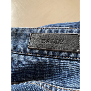 New $550 Bally Women's Jeans Pants Blue 8 US ( 40 Eu ) Italy