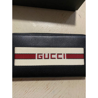 New $870 Gucci Large Wallet Gucci Monogram Black 408831 Italy
