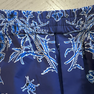 NWT $1150 Gucci Men Short Pants Blue Size 38 US/54 Eu