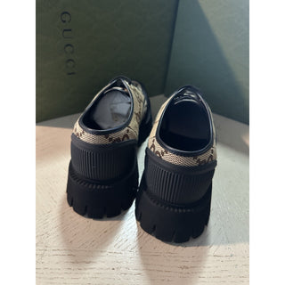 Gucci Mens GG Logo light weight Shoes Black/Camel 14 US/13 UK 699552 New