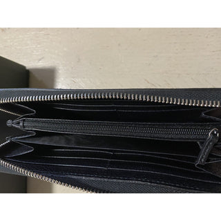 New $870 Gucci Large Wallet Gucci Monogram Black 408831 Italy