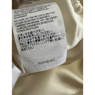 Saint Laurent Men’s Wool Jacket Blazer White 40R US/50R Eu New $3550