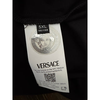 Versace Medusa Never Forget Your Roots Black T-Shirt 5XL 1013302 IT NWT $800
