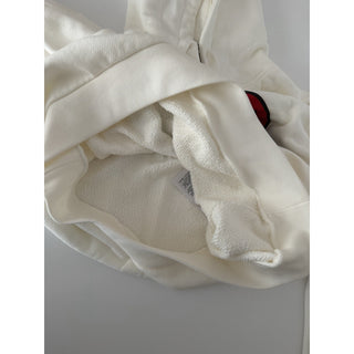 Gucci 1921 GG Logo Graphic Hoodie Ivory Cotton Sweatshirt Women’s S 863037 NWT