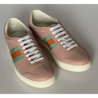 Gucci G74 Women’s Web Low-Top Sneakers in Perfect Pink 8 US (38 Euro) 858533 NIB