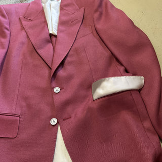 NWT $5890 TOM FORD Men Shelton Sport Coat Jacket Blazer Rose Pink 44R US/54R Eu