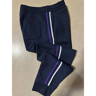 NWT $1595 Giorgio Armani Mens Sweatpants Jogging Pants Navy 36 US/52 Italy