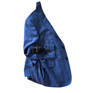 Giorgio Armani Men Sport Coat Jacket Blazer Blue 46R US/56R Eu Italy NWT $2695
